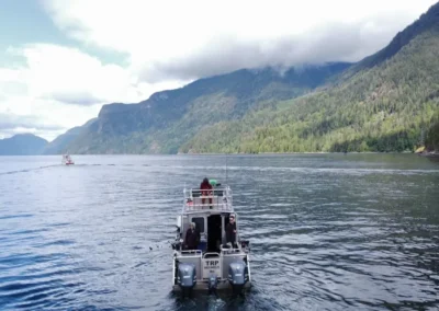 a full crew heading out to fish